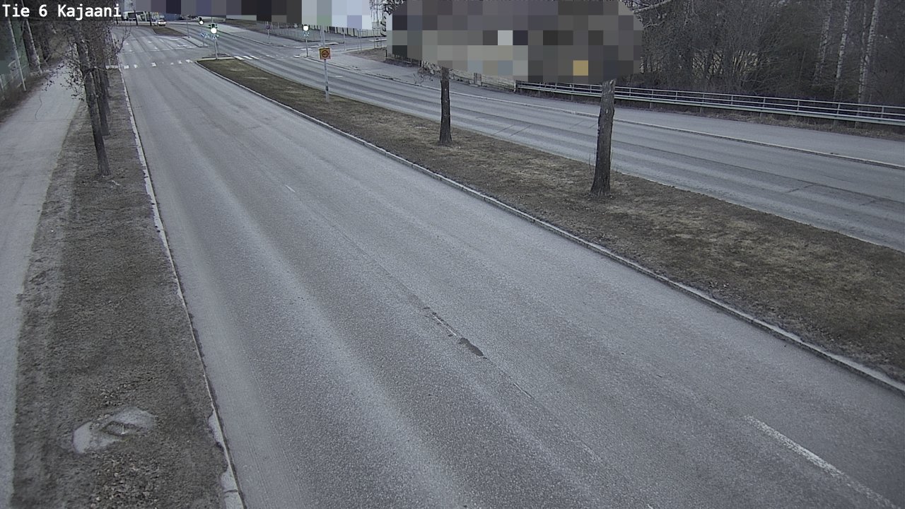 Weather Camera Image Väg 6 Kajana, Kajaani, Kainuu