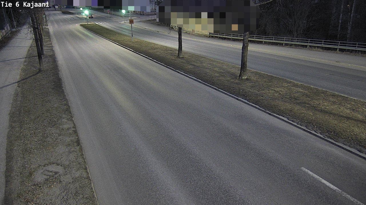 Weather Camera Image Road 6 Kajaani, Kajaani, Kainuu
