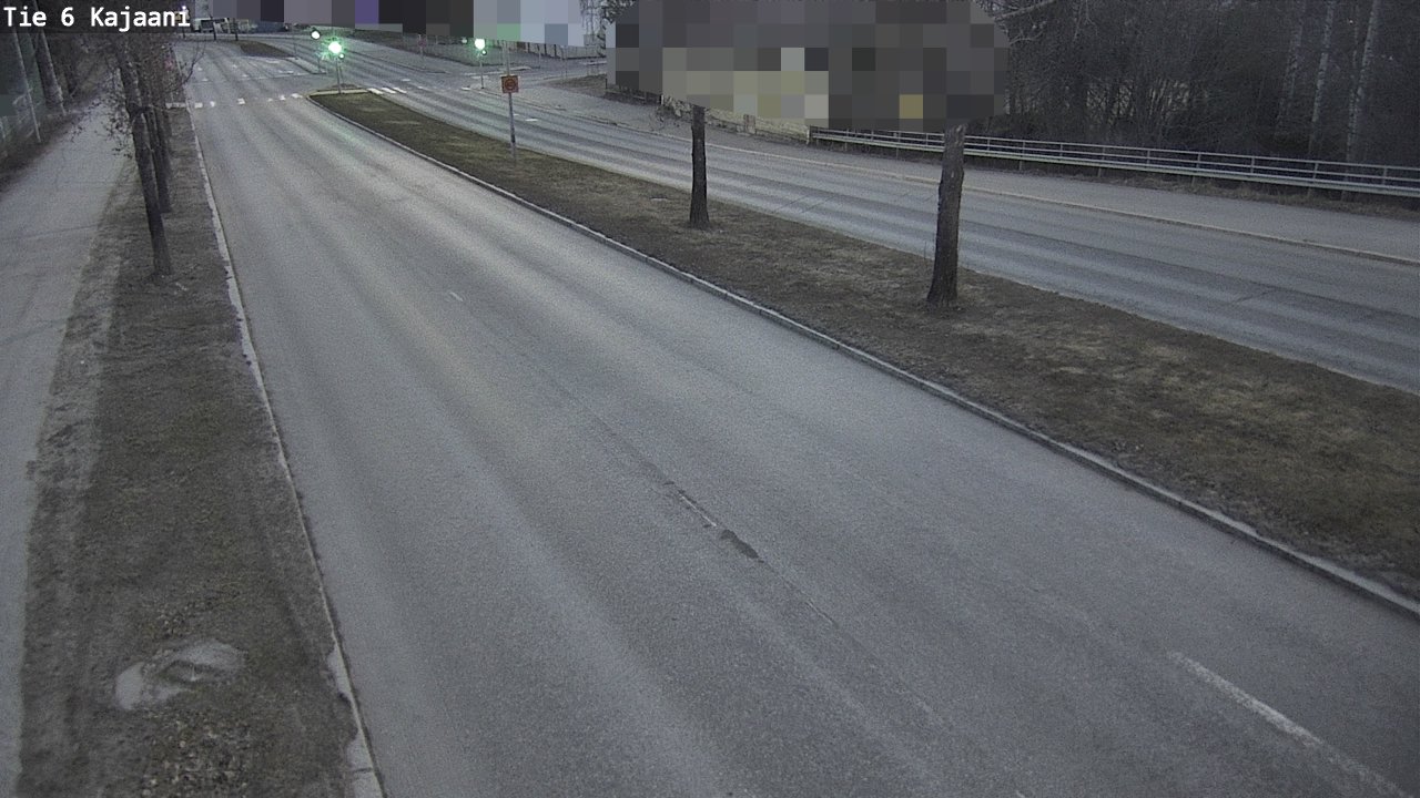 Weather Camera Image Väg 6 Kajana, Kajaani, Kainuu