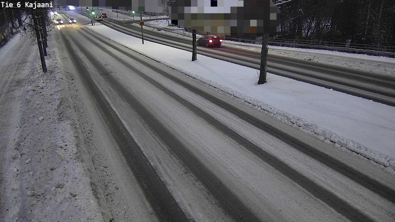 Weather Camera Image Road 6 Kajaani, Kajaani, Kainuu