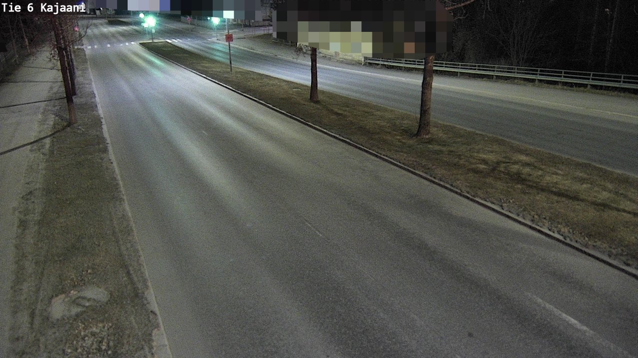 Weather Camera Image Väg 6 Kajana, Kajaani, Kainuu
