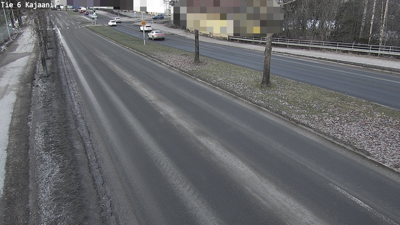 Weather Camera Image Väg 6 Kajana, Kajaani, Kainuu