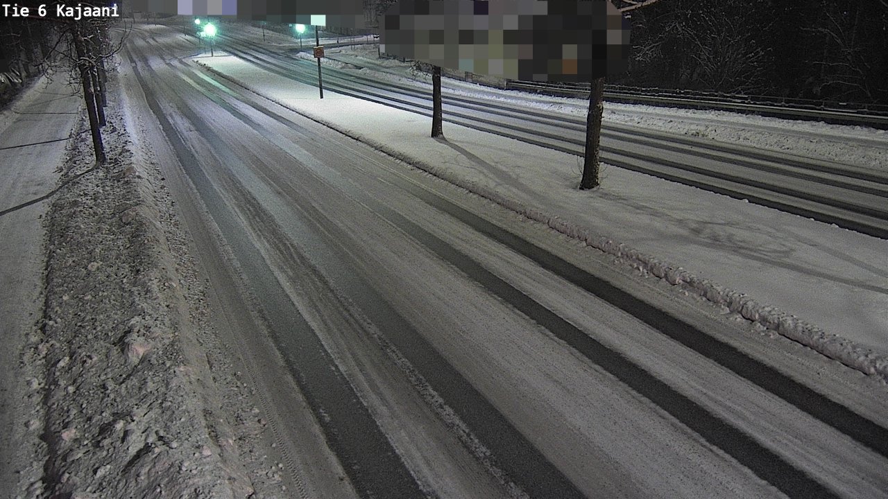 Weather Camera Image Road 6 Kajaani, Kajaani, Kainuu