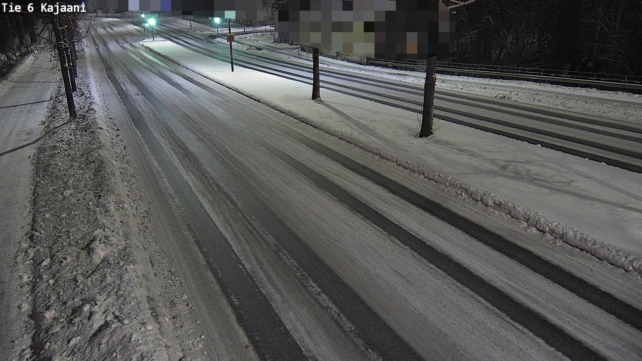 Weather Camera Image Road 6 Kajaani, Kajaani, Kainuu