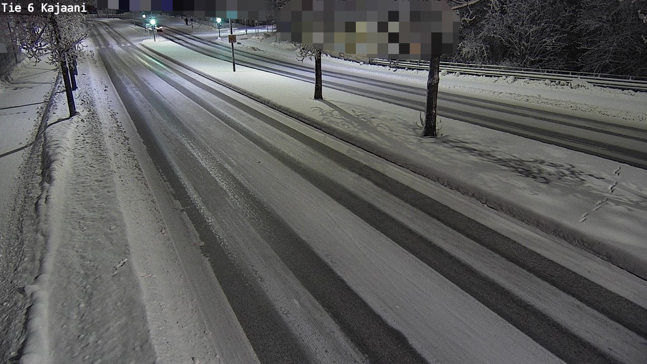 Weather Camera Image Road 6 Kajaani, Kajaani, Kainuu
