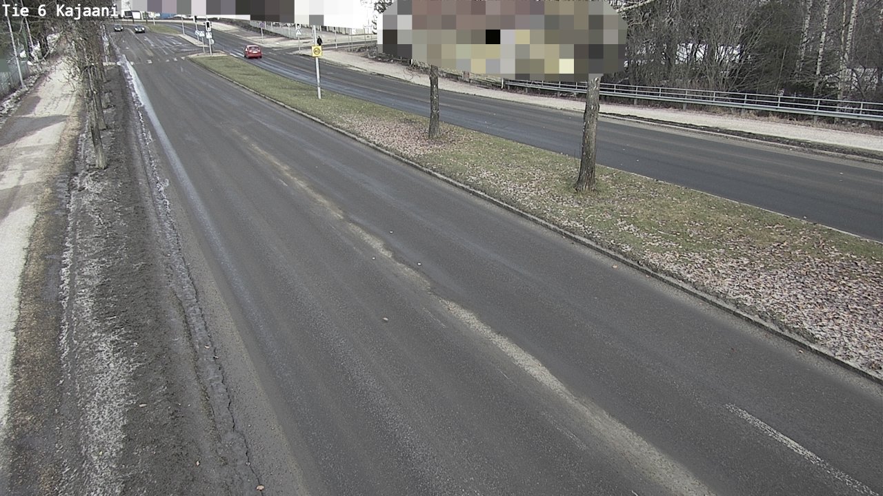 Weather Camera Image Road 6 Kajaani, Kajaani, Kainuu