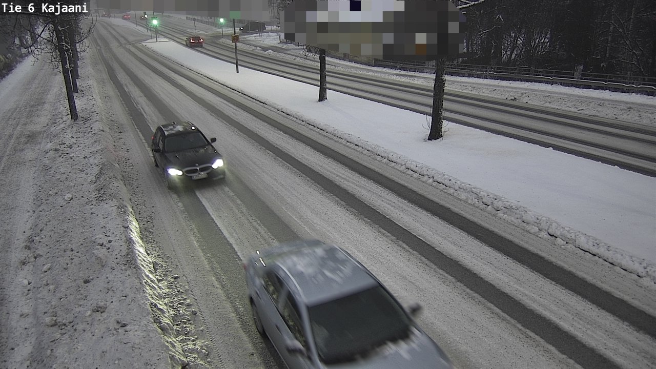 Weather Camera Image Road 6 Kajaani, Kajaani, Kainuu