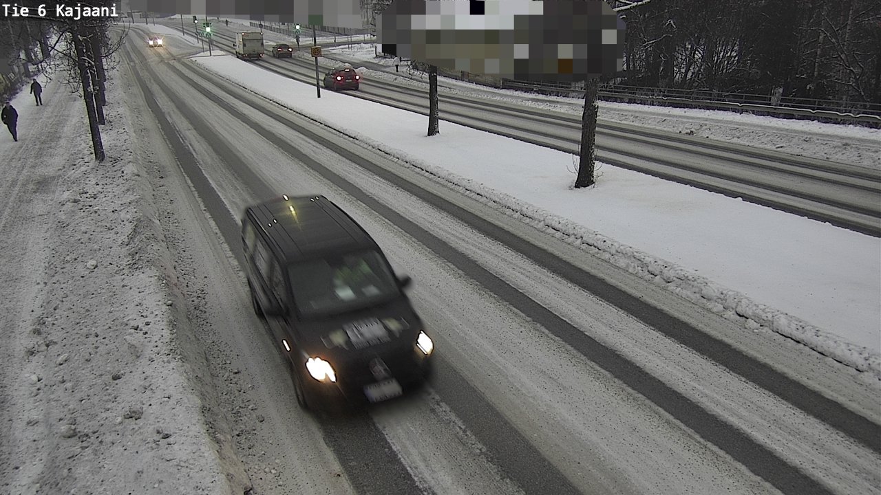 Weather Camera Image Road 6 Kajaani, Kajaani, Kainuu