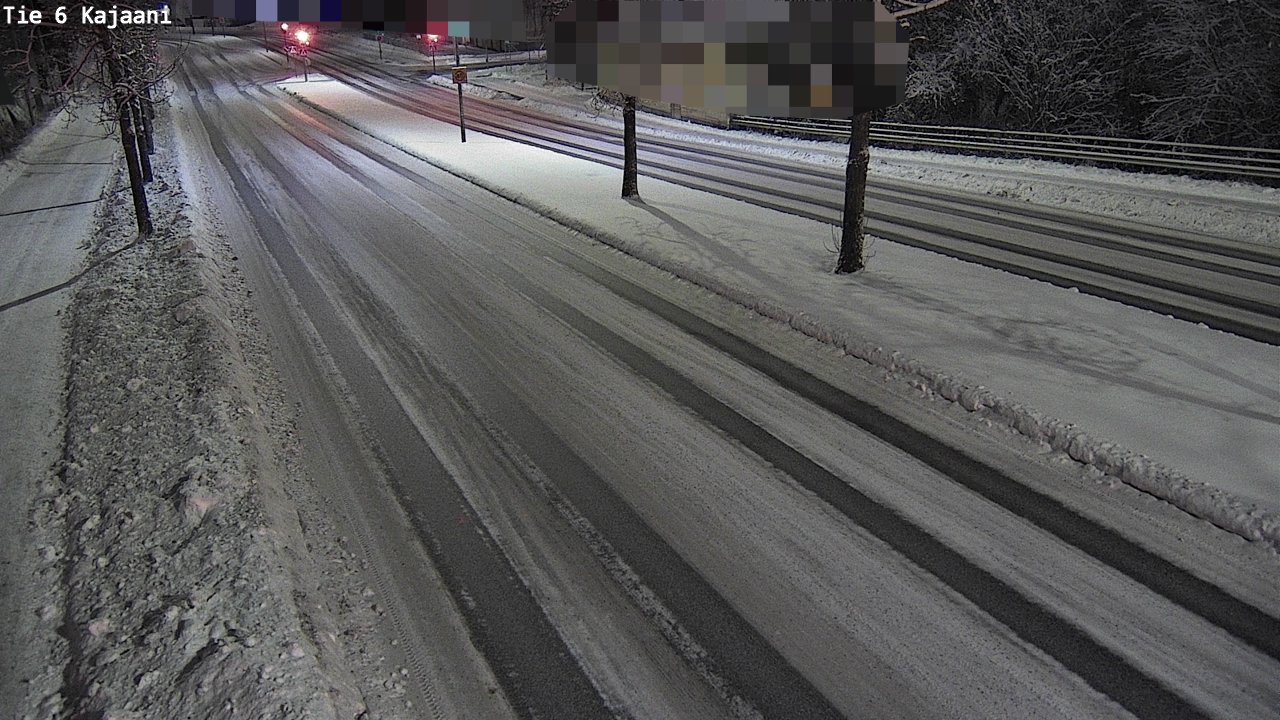 Weather Camera Image Road 6 Kajaani, Kajaani, Kainuu