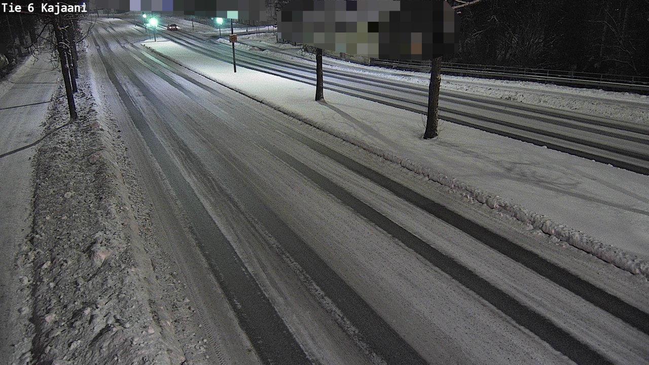 Weather Camera Image Road 6 Kajaani, Kajaani, Kainuu