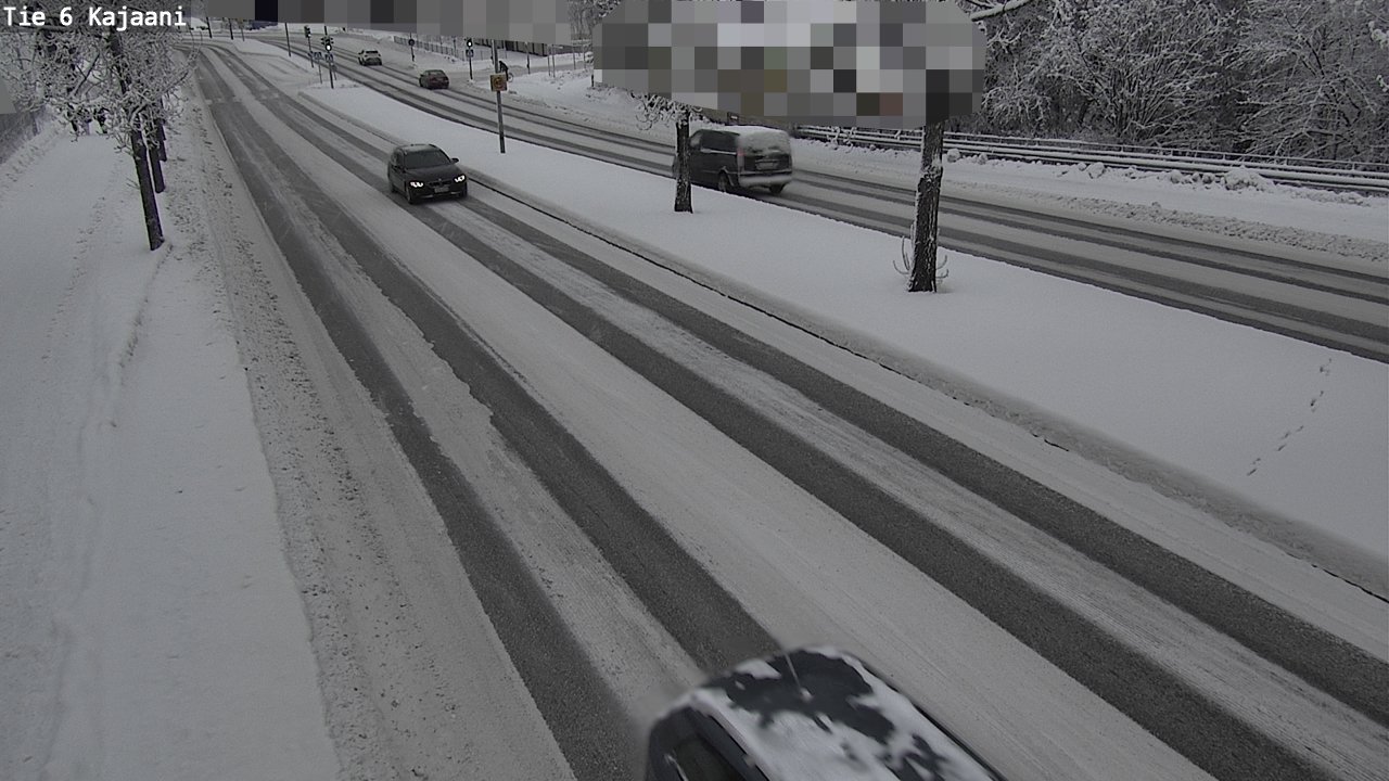 Weather Camera Image Road 6 Kajaani, Kajaani, Kainuu
