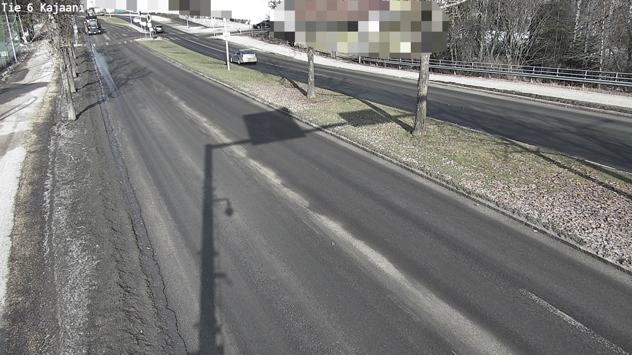 Weather Camera Image Road 6 Kajaani, Kajaani, Kainuu