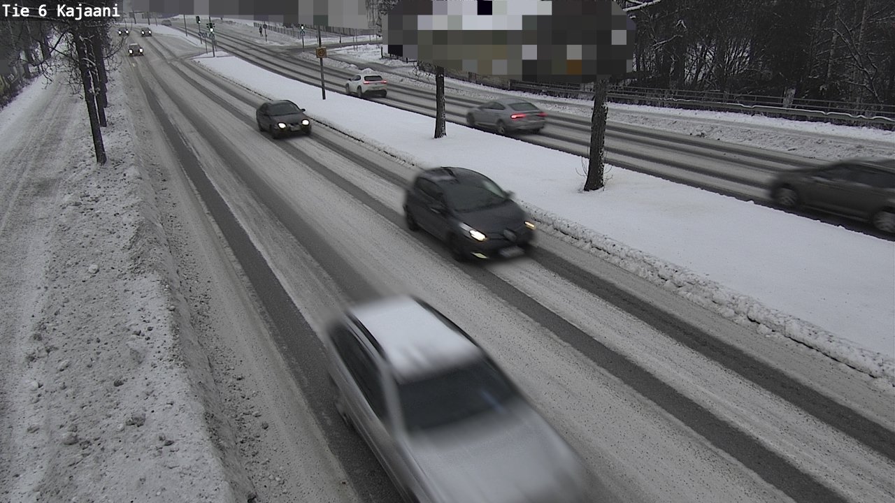 Weather Camera Image Road 6 Kajaani, Kajaani, Kainuu