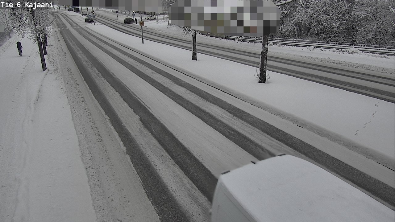 Weather Camera Image Road 6 Kajaani, Kajaani, Kainuu