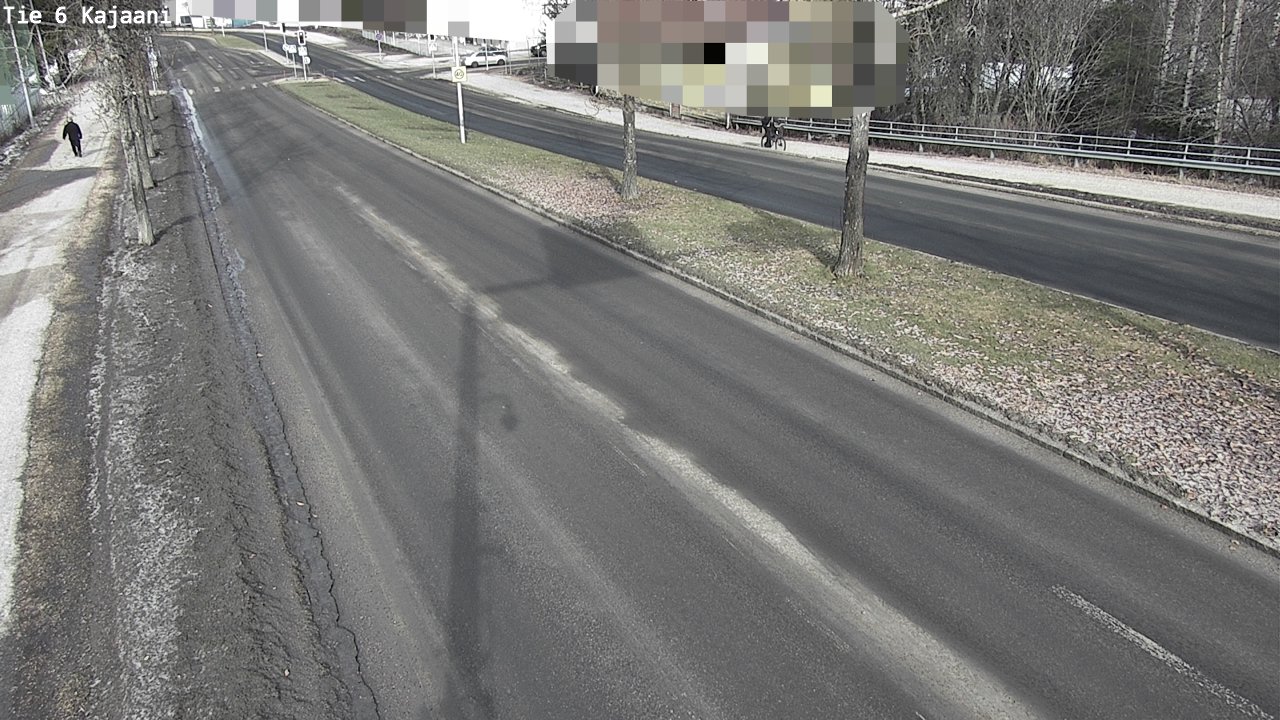 Weather Camera Image Road 6 Kajaani, Kajaani, Kainuu