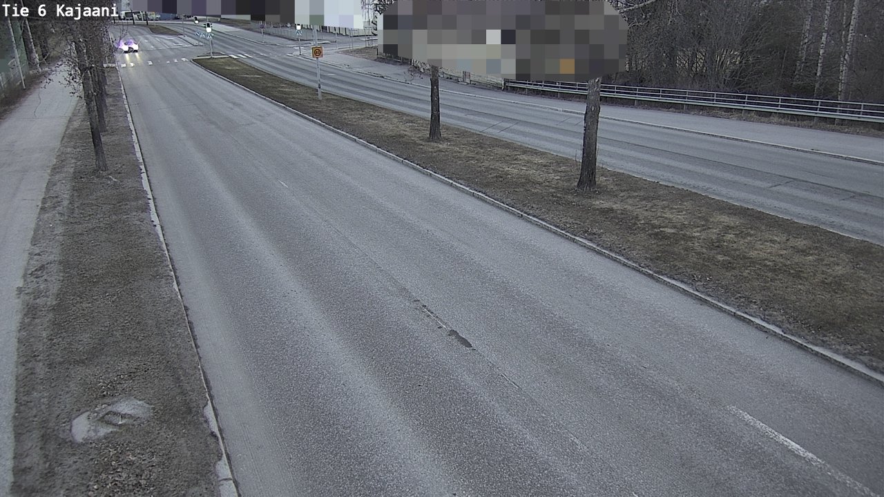 Weather Camera Image Väg 6 Kajana, Kajaani, Kainuu