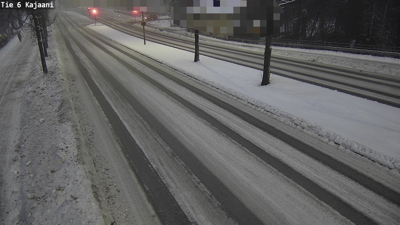 Weather Camera Image Road 6 Kajaani, Kajaani, Kainuu