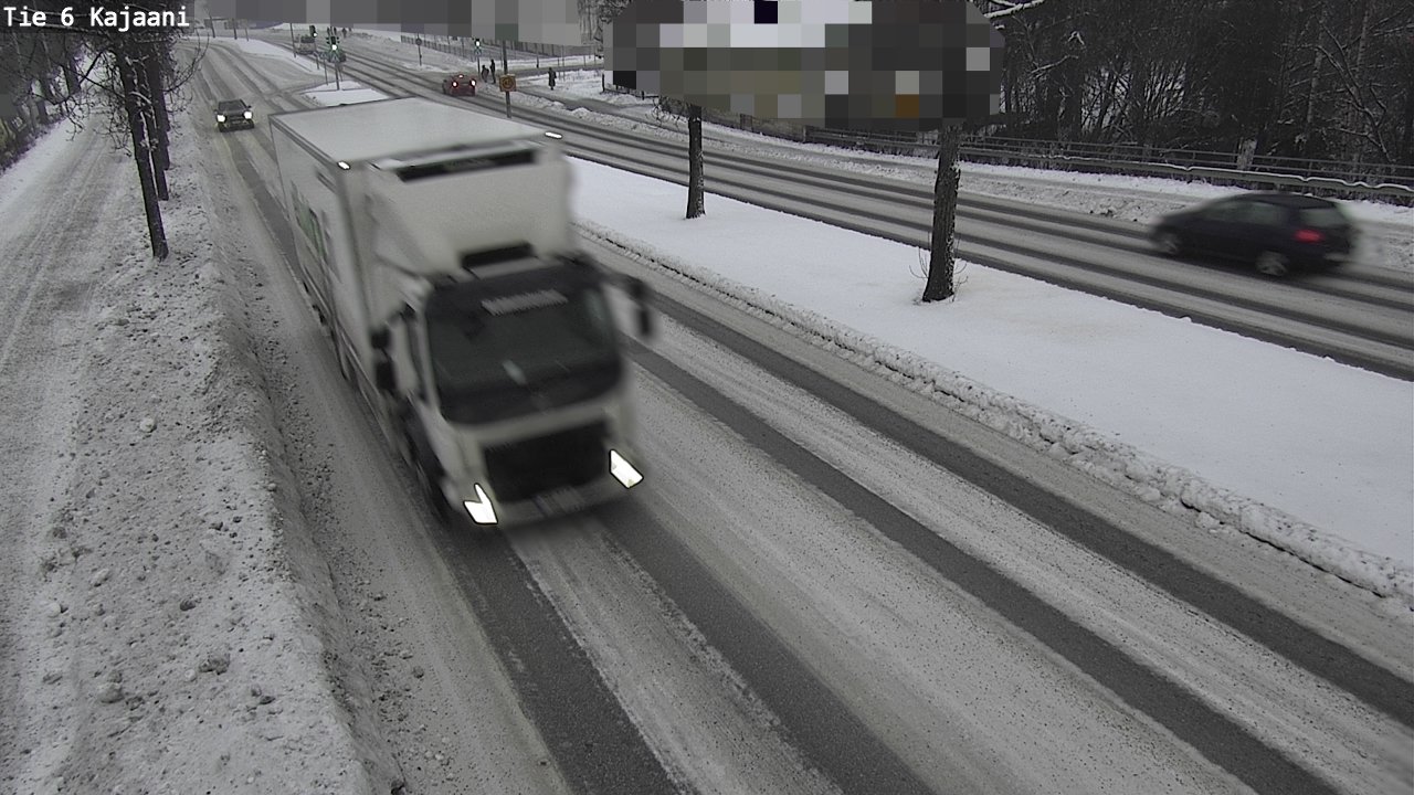 Weather Camera Image Road 6 Kajaani, Kajaani, Kainuu