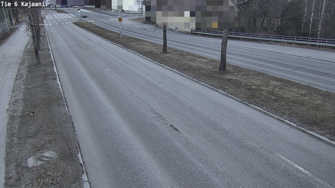 Weather Camera Image Väg 6 Kajana, Kajaani, Kainuu