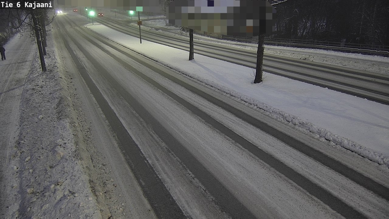 Weather Camera Image Road 6 Kajaani, Kajaani, Kainuu