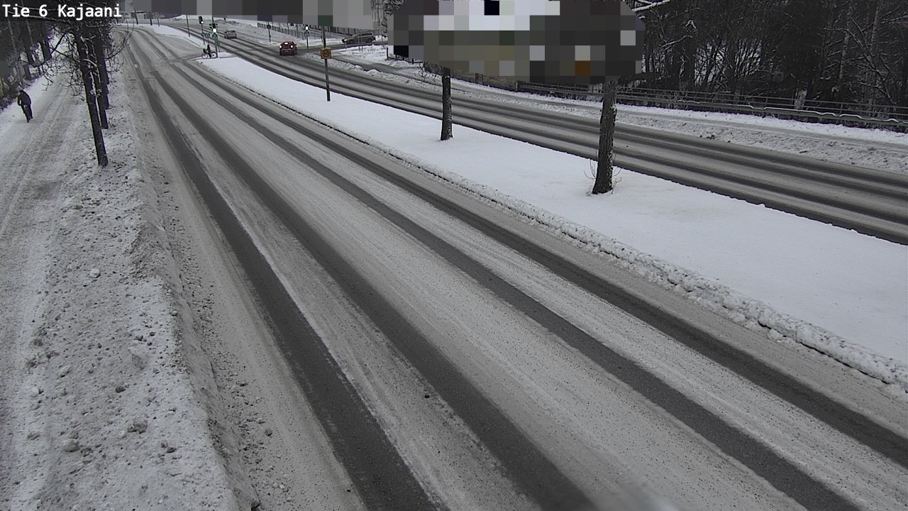 Weather Camera Image Väg 6 Kajana, Kajaani, Kainuu