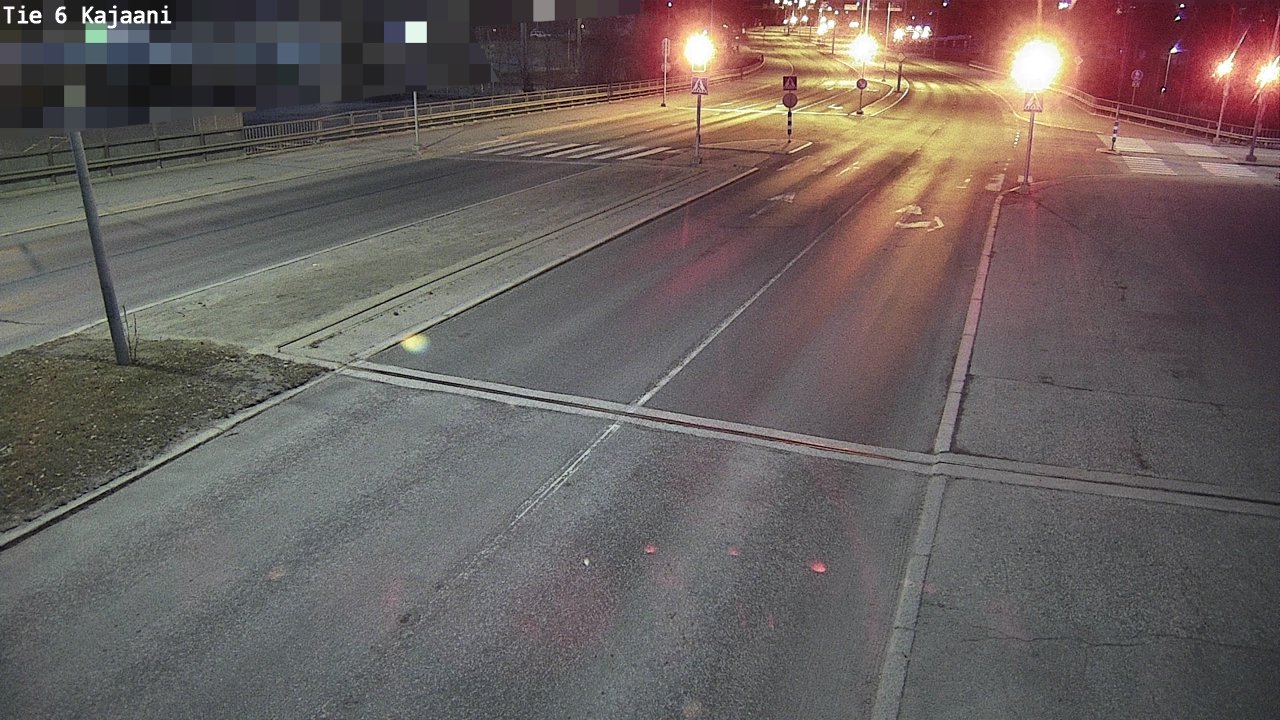 Weather Camera Image Road 6 Kajaani, Kajaani, Kainuu