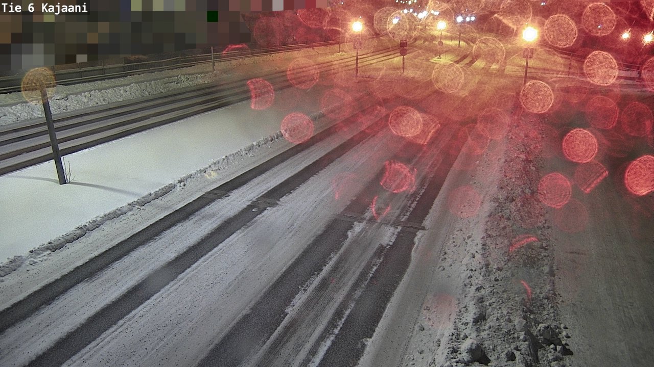 Weather Camera Image Väg 6 Kajana, Kajaani, Kainuu