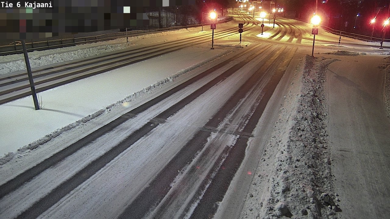 Weather Camera Image Väg 6 Kajana, Kajaani, Kainuu