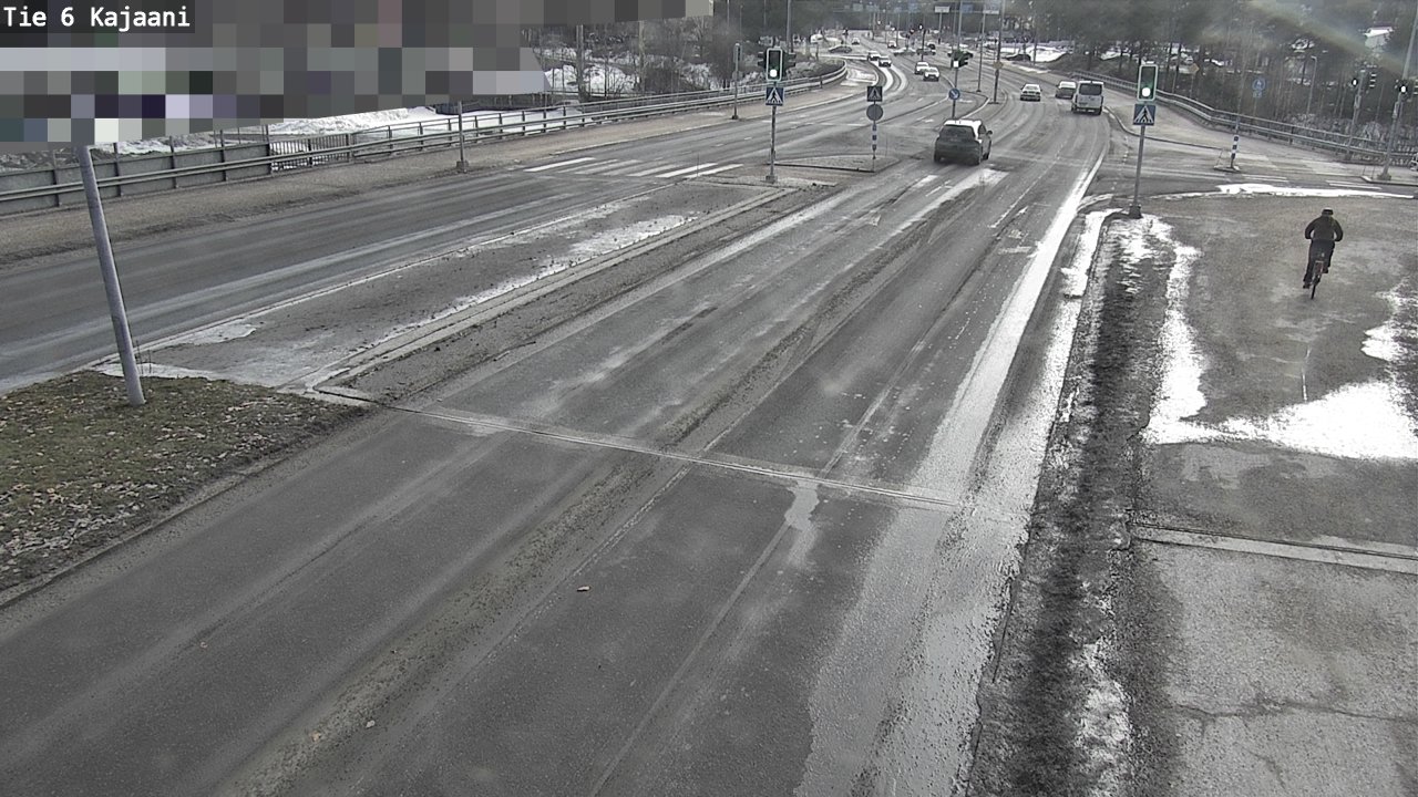 Weather Camera Image Road 6 Kajaani, Kajaani, Kainuu