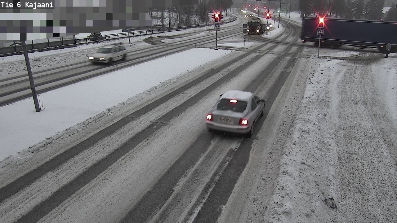 Weather Camera Image Väg 6 Kajana, Kajaani, Kainuu