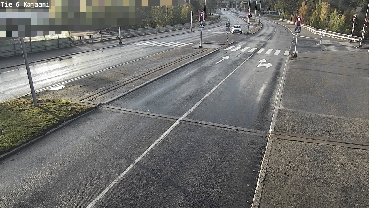 Weather Camera Image Road 6 Kajaani, Kajaani, Kainuu