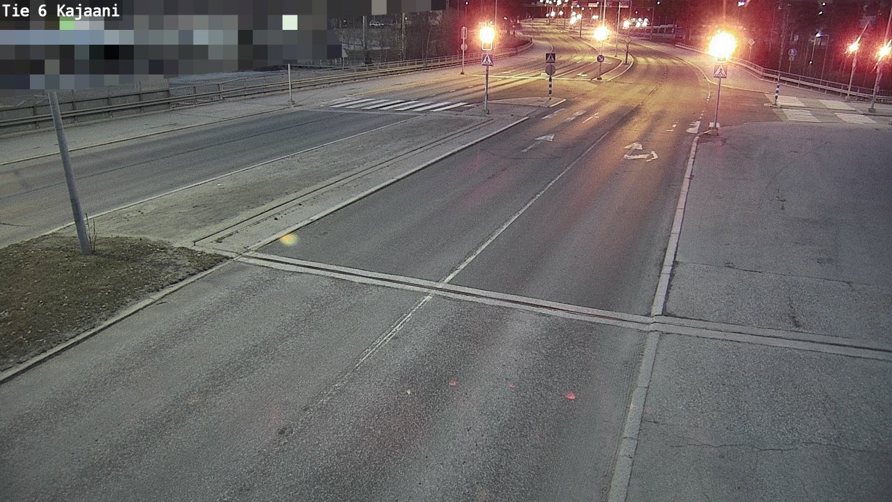 Weather Camera Image Road 6 Kajaani, Kajaani, Kainuu
