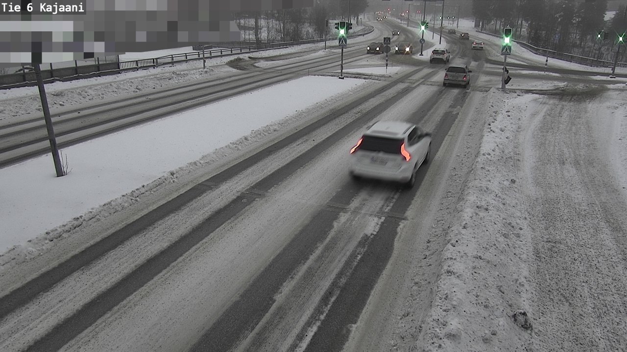 Weather Camera Image Väg 6 Kajana, Kajaani, Kainuu
