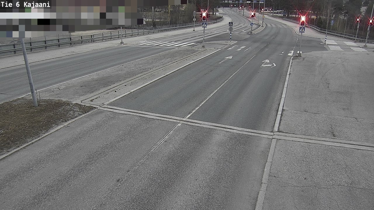 Weather Camera Image Väg 6 Kajana, Kajaani, Kainuu