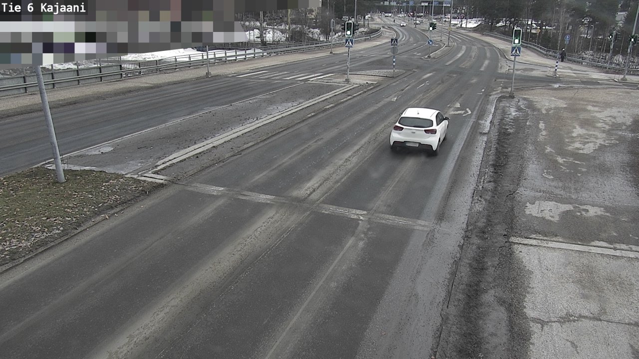Weather Camera Image Road 6 Kajaani, Kajaani, Kainuu