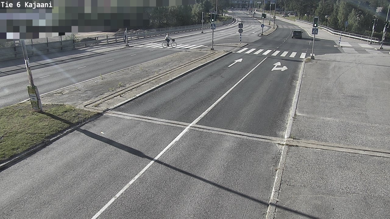 Weather Camera Image Väg 6 Kajana, Kajaani, Kainuu