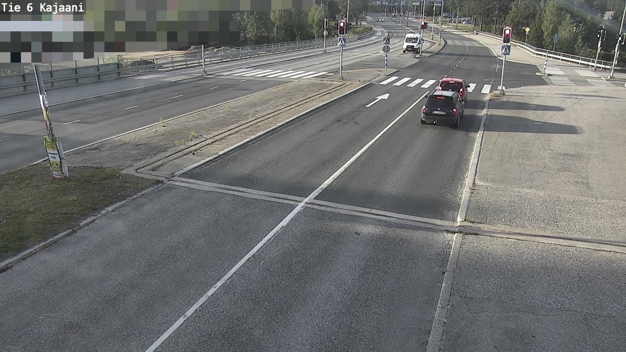 Weather Camera Image Road 6 Kajaani, Kajaani, Kainuu