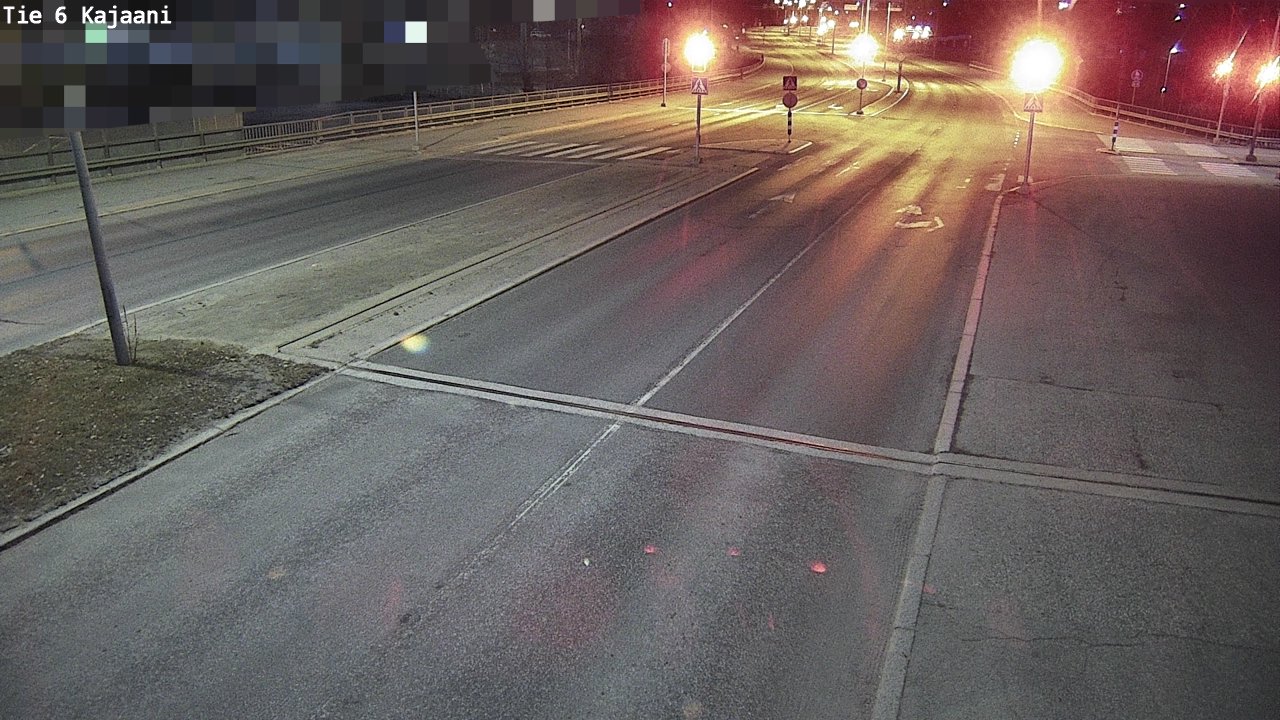 Weather Camera Image Road 6 Kajaani, Kajaani, Kainuu