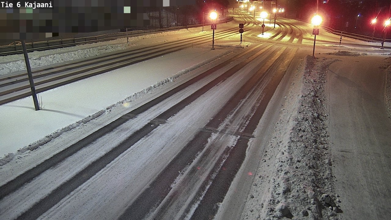 Weather Camera Image Väg 6 Kajana, Kajaani, Kainuu