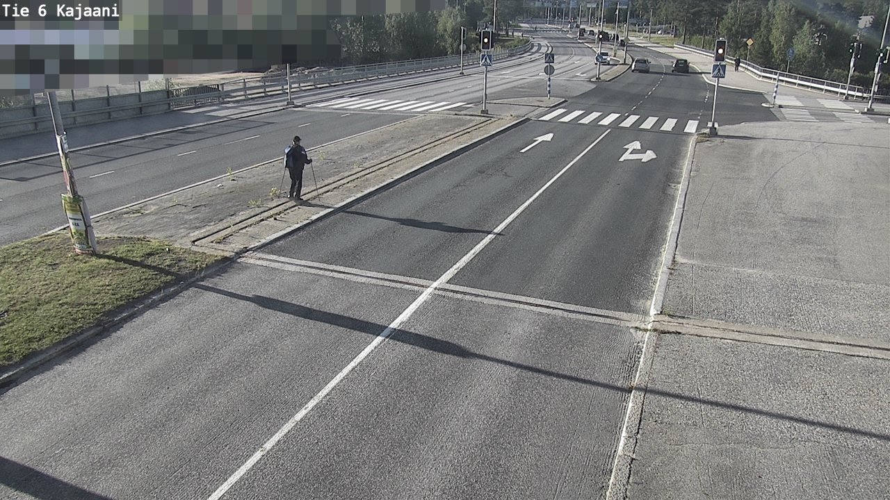 Weather Camera Image Road 6 Kajaani, Kajaani, Kainuu