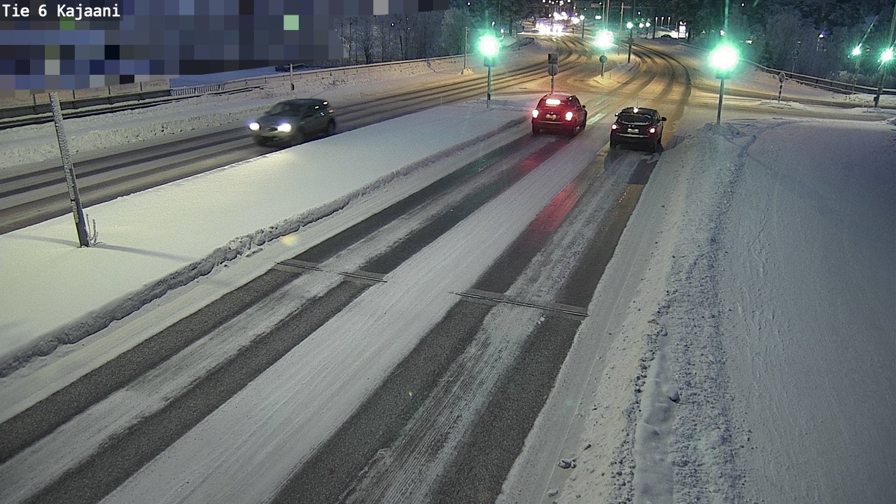 Weather Camera Image Road 6 Kajaani, Kajaani, Kainuu