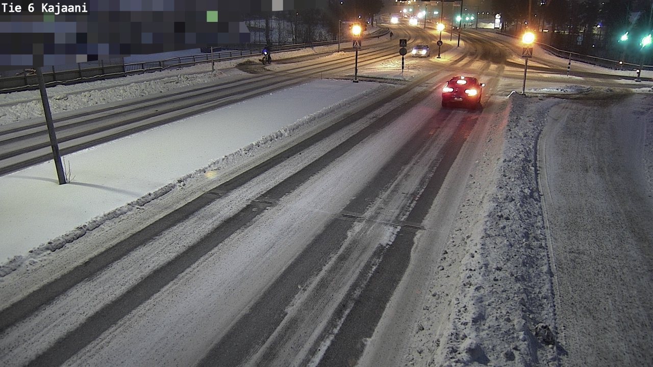 Weather Camera Image Väg 6 Kajana, Kajaani, Kainuu