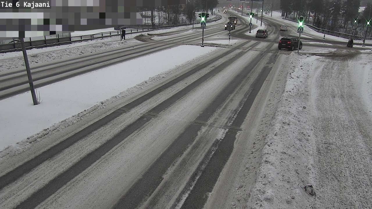 Weather Camera Image Väg 6 Kajana, Kajaani, Kainuu