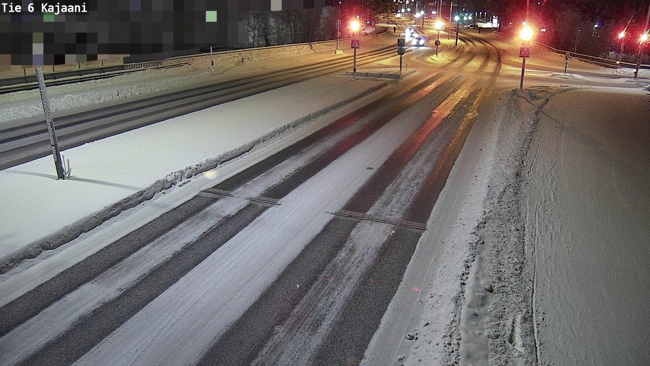 Weather Camera Image Road 6 Kajaani, Kajaani, Kainuu