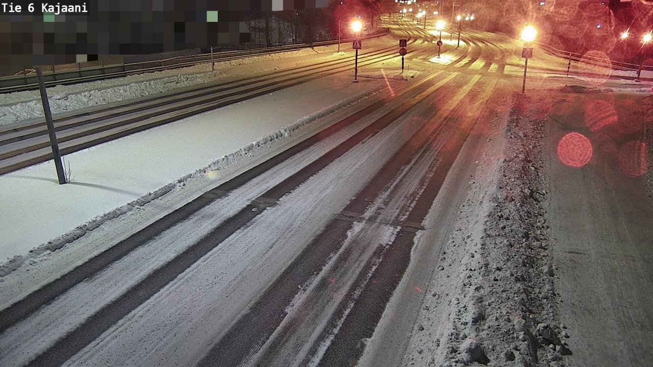 Weather Camera Image Väg 6 Kajana, Kajaani, Kainuu