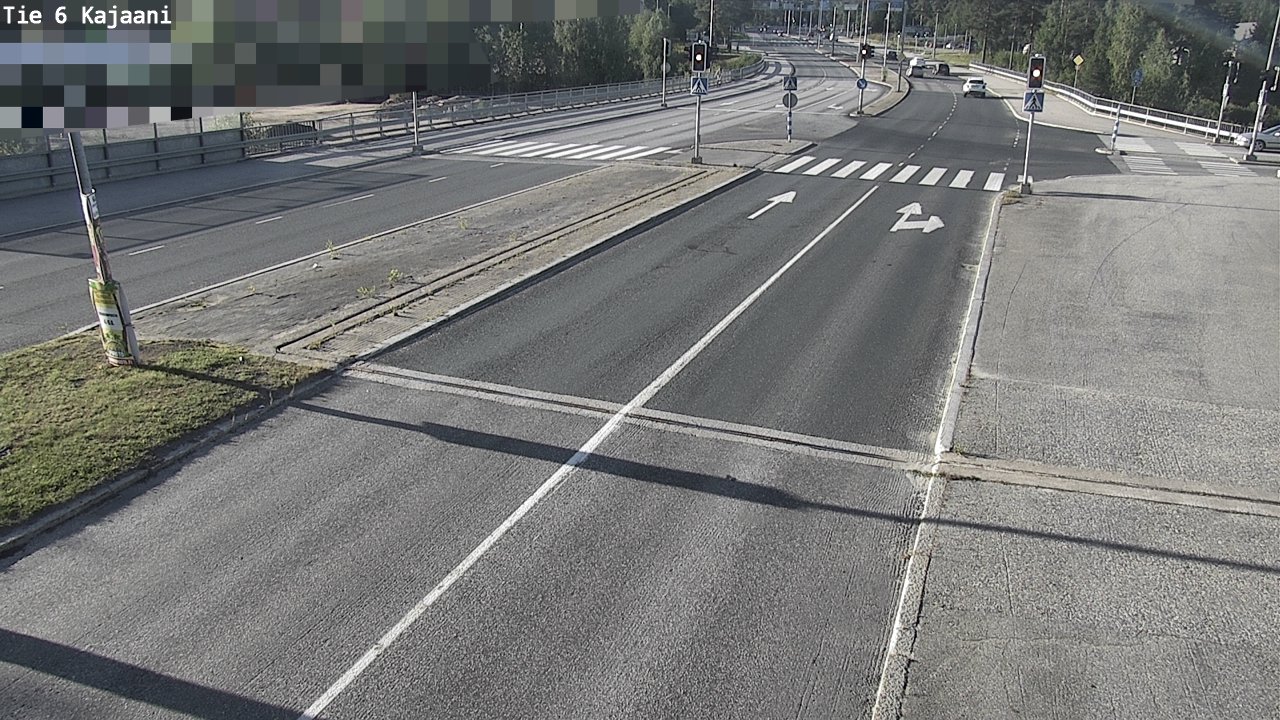 Weather Camera Image Road 6 Kajaani, Kajaani, Kainuu