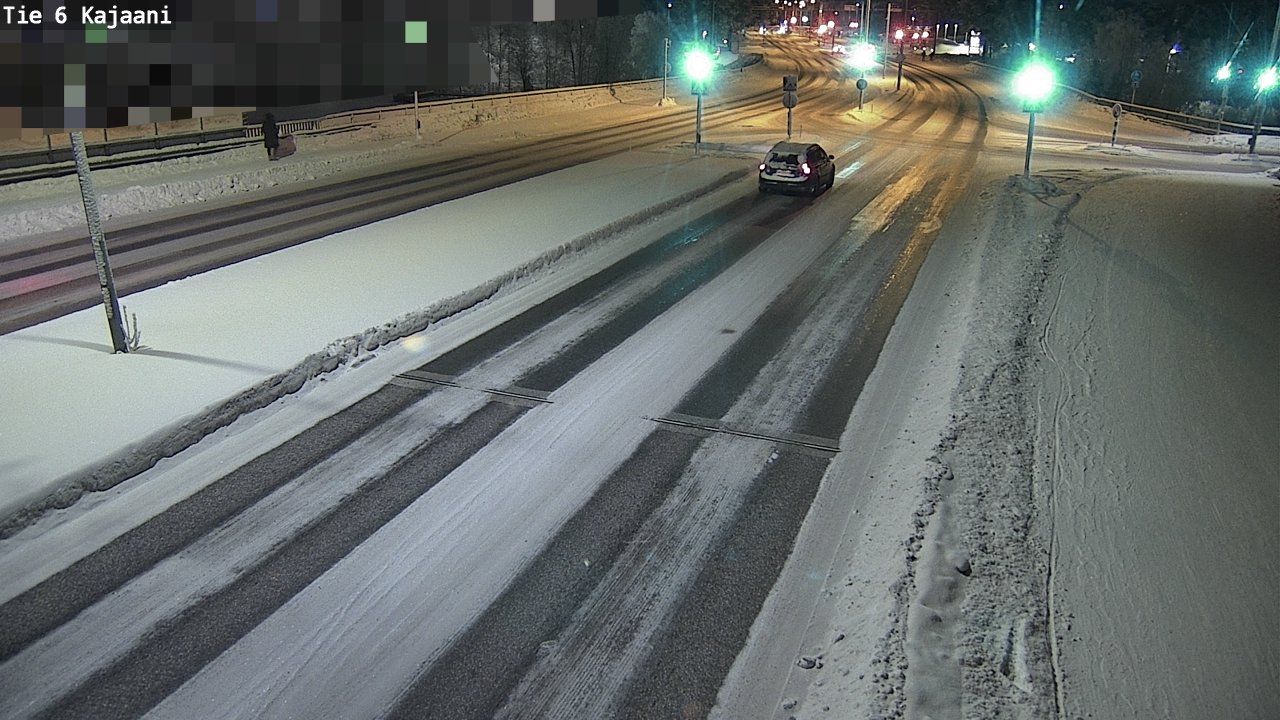 Weather Camera Image Road 6 Kajaani, Kajaani, Kainuu