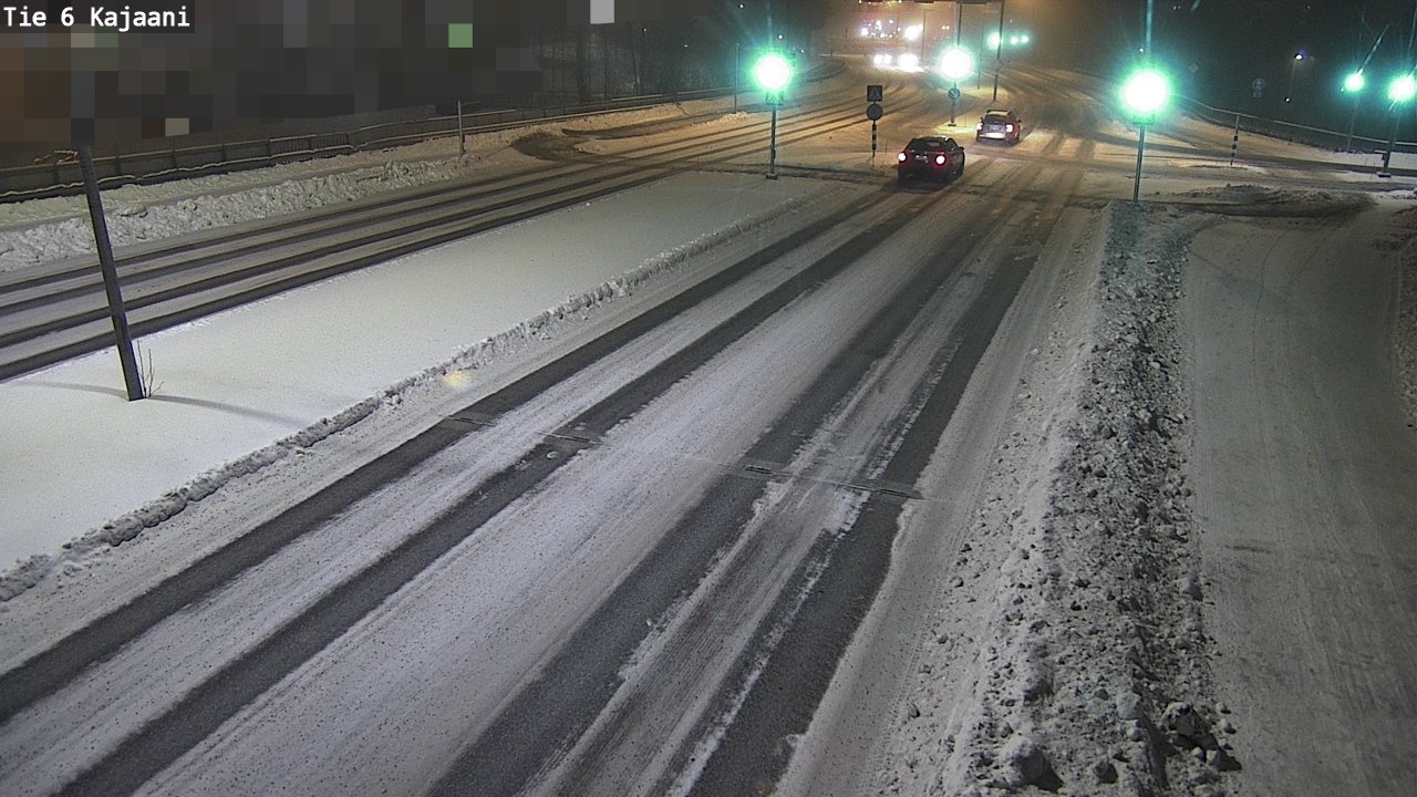 Weather Camera Image Väg 6 Kajana, Kajaani, Kainuu