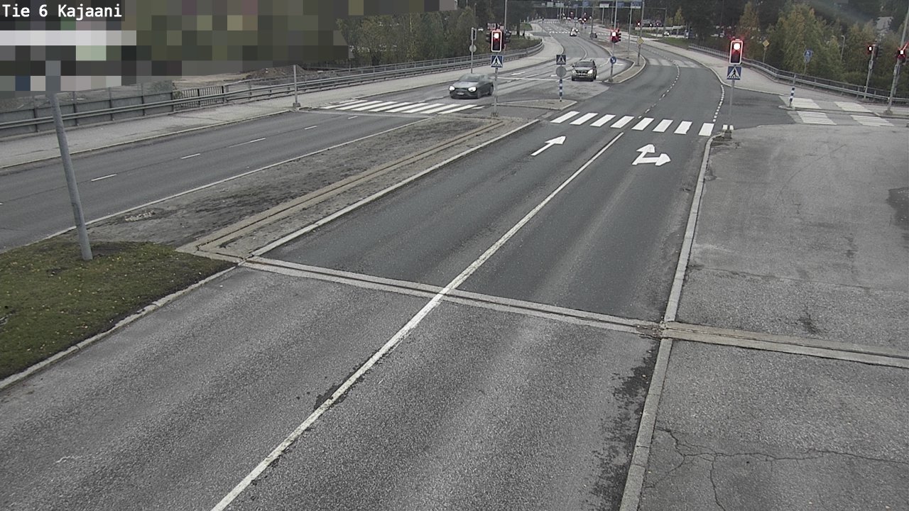 Weather Camera Image Väg 6 Kajana, Kajaani, Kainuu