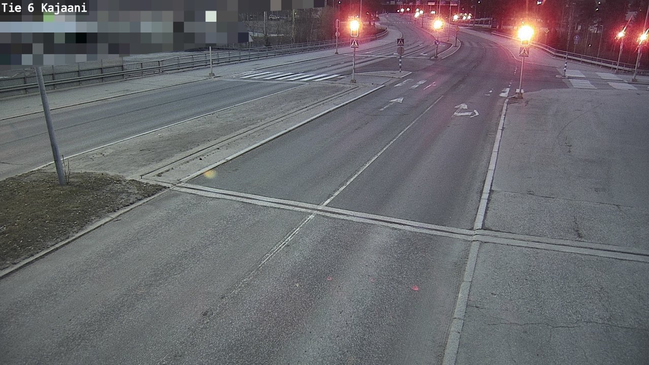 Weather Camera Image Road 6 Kajaani, Kajaani, Kainuu